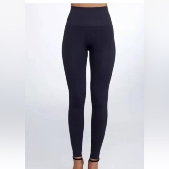 Womens Spanx Ponte Ankle Legging Classic Navy Size 2XL New 20264R Pull On - Picture 1 of 12